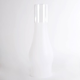 Lehman's Oil Lamp Glass Chimney - Replacement Hurricane Globe Measures 3 in diameter base x 10 in high for Oil or Kerosene Lanterns, Frosted