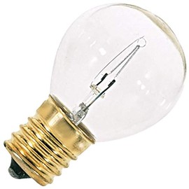 Satco S3718 Intermediate Bulb in Light Finish, 2.50 inches, Clear