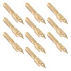 eMagTech 10pcs 0.8mm Line Width Pen Nib 304 Stainless Steel