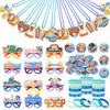 Zenoble 48 Pcs Oktoberfest Party Favors Set Oktoberfest Accessories Decorations