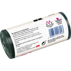 Handy Bag 20 Litre 90% Recycled Extra Heavy Duty Bin Liners - 15 Bags