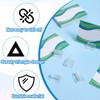 DOPENSPI 50PCS Card Stands, Table Sign Holder Stand Clear Display