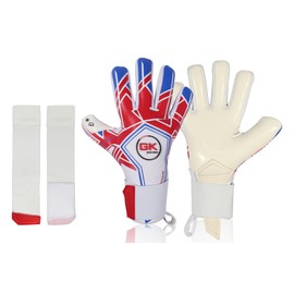 GK Saver Football Goalkeeper Goalie Gloves | Anti-Slip Grip Palms | Spectrum Series | Goalkeeping GK Gloves| Perfect for Intense Soccer Gameplay (Spectrum S2, 6)