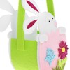 com-four® Felt Easter Basket for Filling - Felt Bag Easter