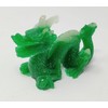 JRose Collections JR1492 Chinese Prosperity Lucky Charm Jade Dragon 7.5cm