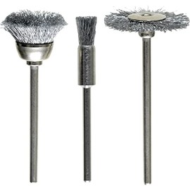 KWB HSS Steel Wire Wavy 5180 00 Wire Brush 3 Piece Clutch Kit