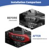 RT-TCZ for Jeep JL Center Dash AC Control Panel Trim