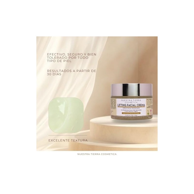 Lifting facial crema reafirmante y tensora