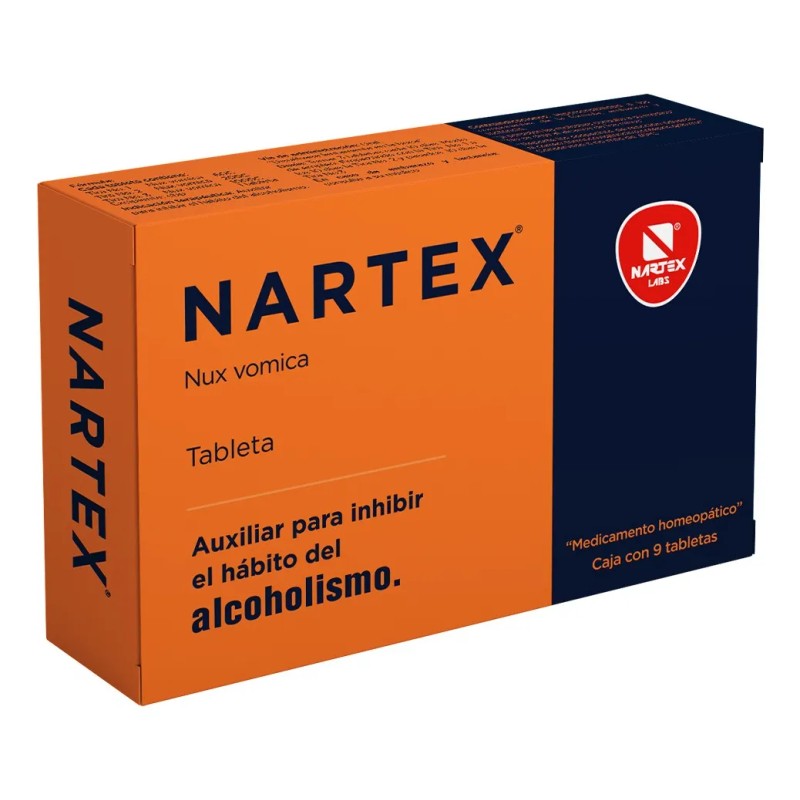 Auxiliar Hábito Del Alcoholismo Nartex 9 Tabletas 3 Pack