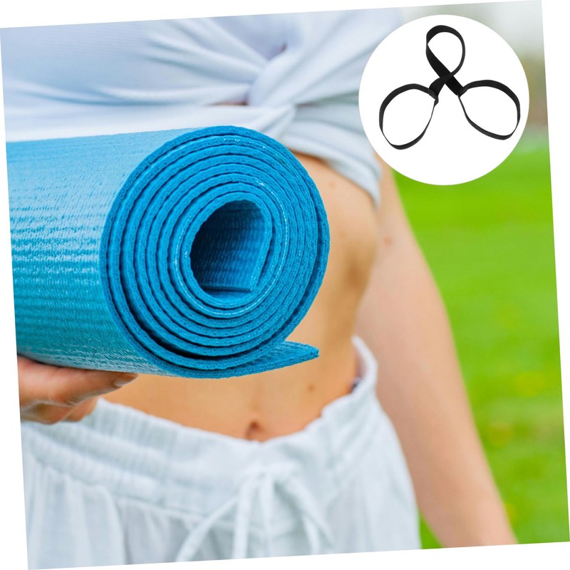 OHPHCALL 4sets Yoga Mat Strap Household Training Mat Sling Quick-Fastening
