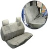 Kojem Gray Bench Seat Covers Upholstery Compatible with Toyota Pick-up