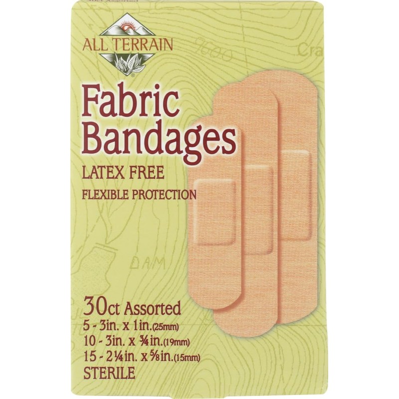 Assorted Fabric Bandages 30 CT