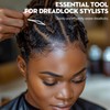 Crochet Hair Styling Tool, Curved Interlocking Tool, Precision Hair Maintenance