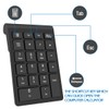 Foloda Wireless Number Pads, Numeric Keypad Numpad 22 Keys Portable