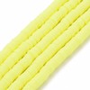 Handmade Polymer Clay Heishi Beads 6mm x 1mm ? Yellow