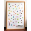 ABC (capital letter) magnetic card that can be used even