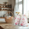 Easter Storage Bags Gift Bags 2 Pieces Small Size Canvas