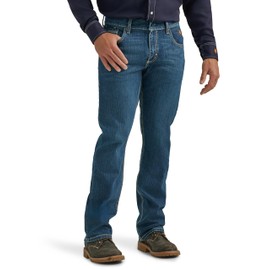 Wrangler Men's FR Flame-Resistant Retro Slim Boot Jean, Midstone