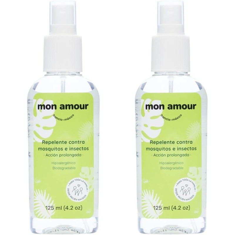 Mon Amour Set Repelente Contra Mosquitos e Insectos con Activos