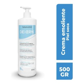 Crema corporal Emoliante para Piel Seca Pierre Fabre Dexeryl de 500mL/500g Hecha en Francia