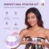 Acrylic Nail Kit for Beginners with Everything, Home Practice Set