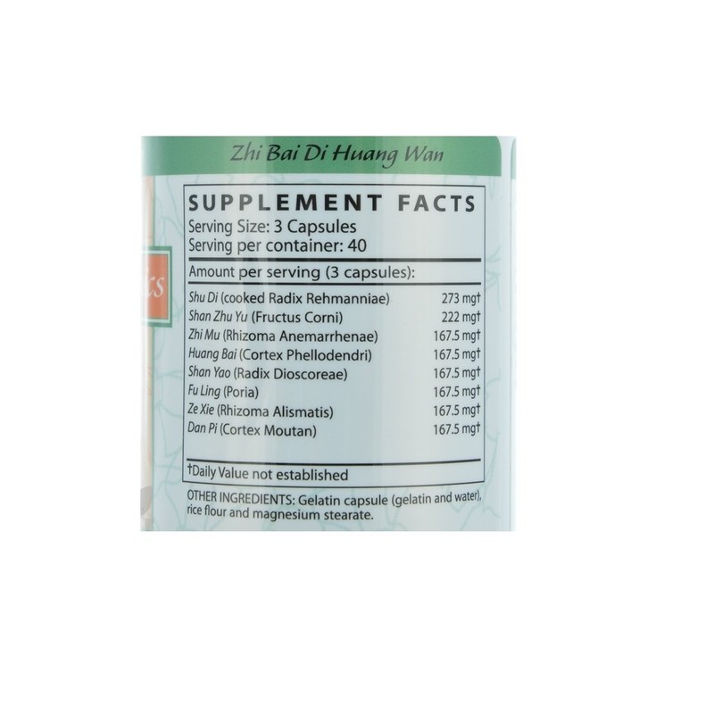 Blue Poppy - Zhi Bai Di Huang Wan 120 caps