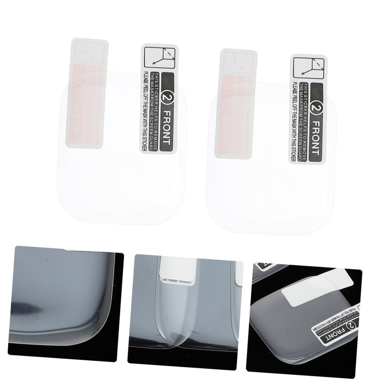 BIUDECO Pack Smartwatch Screen Films Pet Material Scratch Resistant Fingerprint