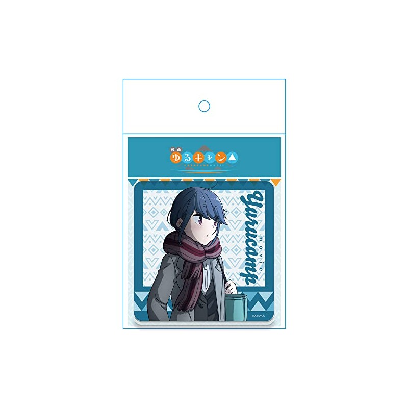 Yurucamp Movie Acrylic Coaster H [Rin Shima Adult Ver.]