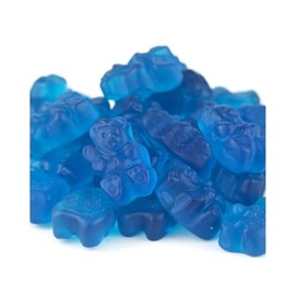 Bayside Candy Individual Colored Gummy Bear Collection (5LBS, Blue Raspberry)