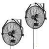 18 Inch Wall Mount Fan, Waterproof, 3-Speed, IP44 Rated, 2