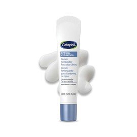 Cetaphil Optimal Hydration Sérum Ojos Ácido Hialurónico Piel Sensible 15 ml | Con HydroSensitiv Complex, ayuda a hidratar, calmar sensibilidad y mejorar apariencia de ojeras, bolsas e hinchazón.