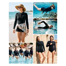 Owntop Women Wetsuit Top, 2mm Thermal Neoprene Jacket