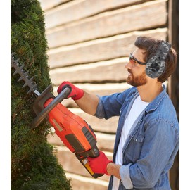 PROTEAR Bluetooth Wireless Headphones, Noise Canceling Hearing Protection for Work, Lawn Mowing, Construction, 1200mAh Rechargeable Ear Muffs, Includes Carrying Bag& USB Cable（Gray Camouflage）