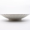 Hana Plate, Plate, Large, Approx. 9.1 inches (23 cm), Ginhaku,