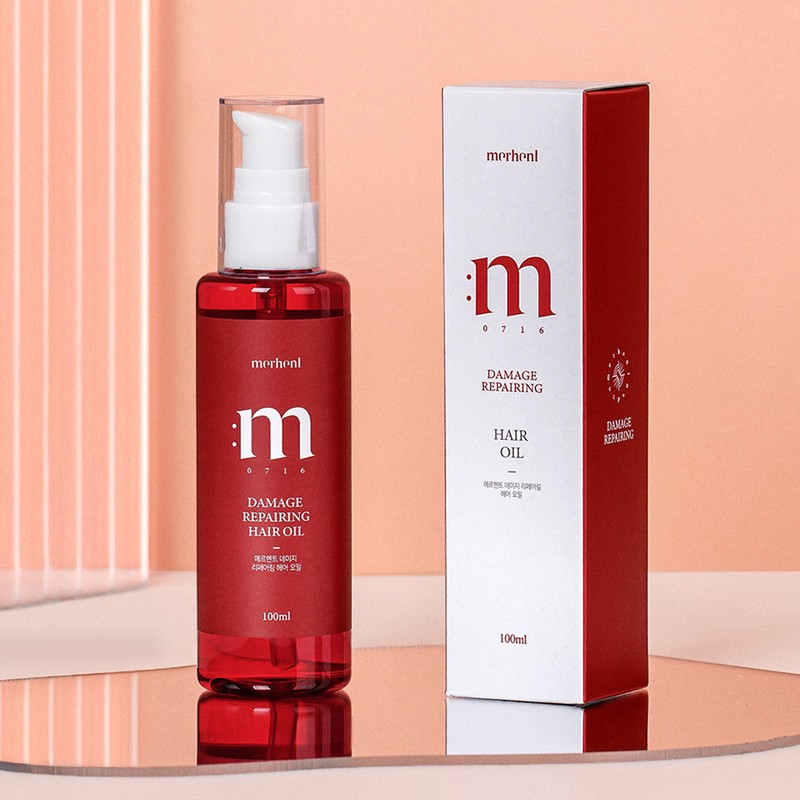 Merhent Damage Repairing Hair Oil, 100ml, 2 pieces
