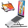 OMOTON Laptop Stand for Desk, Portable Computer Stand for Laptop