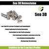 50 x M4 T-Slot Nut for 6 mm Slot 6
