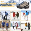 TBoonor Shoe Spikes, Shoe Claws, Snow Spikes, Crampons, Ice Claws,