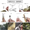 GoodsLand GD-SVCDTOOL-2SET 12 in 1 Survival Card, Multi-Tool Card, Card