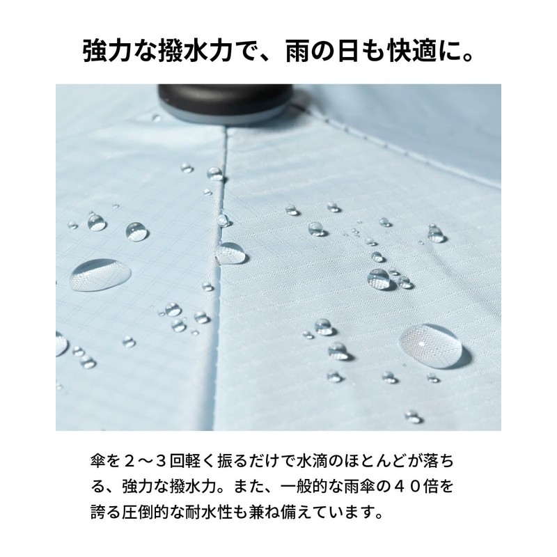 [aso] HEATBLOCK VERYKAL AM-HV265 Folding Umbrella, Sun or Rain, Parasol,