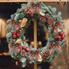 Skystuff Christmas Bow Red Decorations for Tree, Christmas Tree Bow