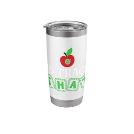 Attendance Clerk I'd Track That Attendance Clerk Design Stainless Steel Insulated Tumbler