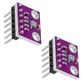 AITIAO 2PCS BME280 3.3V Sensor Module Pre-Soldered High Precision Atmospheric Pressure Sensor GY-BME280-3.3 Temperature Humidity Sensor Module for Raspberry Pi and Other MicroControllers