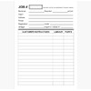 Repair Job Cards x100 - Garage Workshop Job Costing Sheets