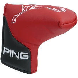 PING Men's Golf Putter Cover Putter Cover Red x Black