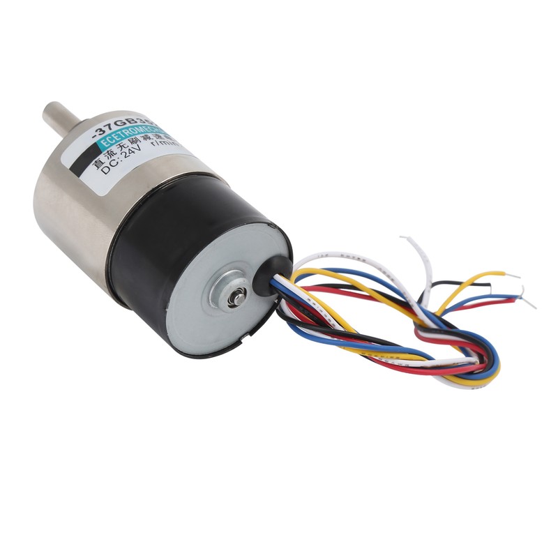 Brushless Motor with Bracket Speed Reduction CW/CCW DC24V for CNC