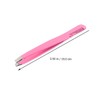 WOONEKY Beauty 4pcs Eyebrow Clamps Stainless Steel Tweezer Comb Ergonomic