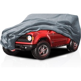 CARDIZ Supreme Full Car Cover - Semi Custom Fits Suzuki Jimny 1970-1981 SUV 5-Door | All-Weather Protection: Waterproof, Dustproof, Windproof, UV-Resistant