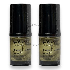 WEN PACK OF 2 Wen by Chaz Dean Sweet Almond Mint Texture Hair Balm .35 Oz New Sealed
