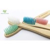 Bamboo Toothbrushes Kids Pack of 4 Kids Bamboo Toothbrushes, Biodegradeable